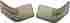 8456184 89-95 Drag Specialties Ds Taillight Lens Kit For Tour-pak Smoke Harley Fltcu Ultra Classic