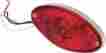 912838 Drag Specialties Ds Thin Cat Eye Led Taillight