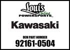 92161-0504 Kawasaki Klr Damper Tail Lamp New Oem 725984740543