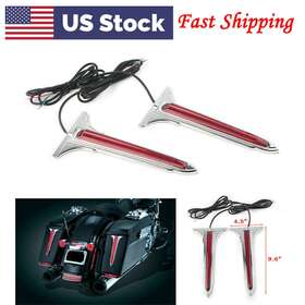 Abcfiveus 770000991133 Led Rear Saddlebag Accents Light Lamp For Harley Touring Street Glide 1993-2013