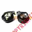 Ahpl-jtd-b Custom Dynamics Black Mega Spotz High Power Adjustable Led Driving Lights Harley