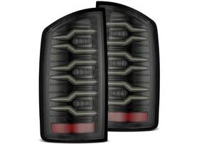 641050 Alpharex Usa 2007-2009 Ram 1500/2500/3500 Luxxseries Led Tail Lights Alphablack