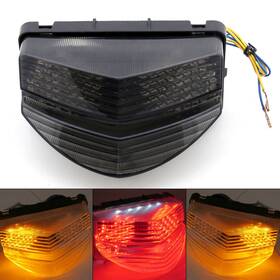 Tl-365-smoke Amotopart Integrated Led Taillight Turn Signals For Honda Cbr 600 F4i 2001-2003 Smoke