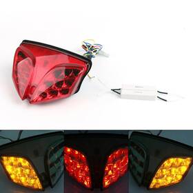 Tl-386-red Areyourshop Integrated Led Taillight Turn Signals For Suzuki Gsxr 600/750 08-11 1000 2009 R