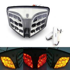 Tl-386-smoke Areyourshop Integrated Led Taillight Turn Signals For Suzuki Gsxr 600/750 08-11 Gsxr1000 S