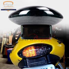 Astradepot 934669119462 Smoked Led Tail Light Integrated Turn Signals For 99-07 Suzuki Hayabusa Gsx1300r