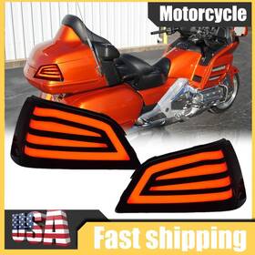 Car-13037 Auuxxok Pair Led Taillights Saddlebag Accent Lights For Honda Goldwing Gl1800 2001-2017