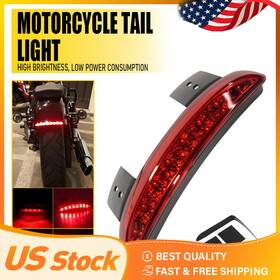 60236-xx Auxito For Harley Sportster 883 Forty Eight 1200 Smoke Led Tail Light Turn Signal Lamp