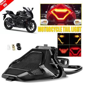 Mt-03 Auxito Autoparts Mt07 Fz07 Mt03 Integrated Led Tail Brake Light Turn Signal For Yamaha Yzf R3 Mt-07 Mt25