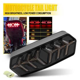 Mtc-wd-grom125-13-23 Auxito Led Integrated Tail Brake Turn Light For Honda Msx/grom 125 Cb/cbr 650f Ctx700n