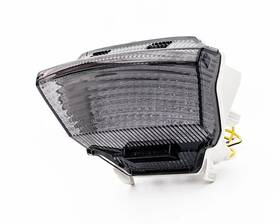 Tzk-300-seq-s B2w Kawasaki Zx10r Sequential Led Taillight Smoked Lens Inch 11-ft16
