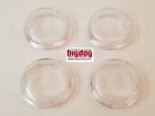 Bdm170-00218-set-s Big Dig Motorcycles Dog Clear Smooth Signal Lenses Set Mastiff