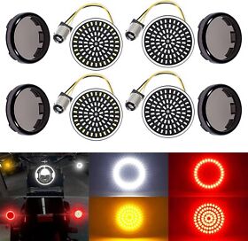 Benlari 1157 Led Turn Signals Front Rear 81 Lights Super Bright Bulbs
