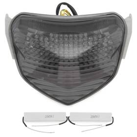 261779 Bikemaster Smoke Integrated Tail Light - Led Stop And Turn Lights