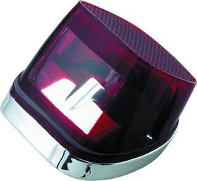 490651 Bikers Choice 73-98 Big Twin And Sportster Replacement Taillight Red Replaces H