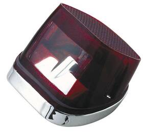 M-005 Bikers Choice 71045 Late Tail Lamp For Harley-davidson Fxr 1982-1994 Chrome