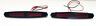 Bl01-ab Accutronix Black Aero Red Lens Led Sadddlebag Bag Lights Turn