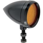 12-733 Black 2in. Arlen Light Led - Speeding Red Marker Ness Bullet