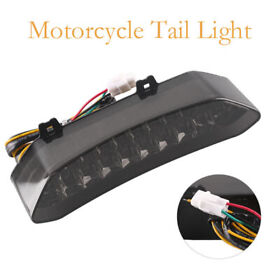 Black Led Brake Rear Taillight Fit Yamaha Yzf R1 2002-03 With Turn Signal Lamp Us