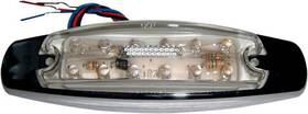 Bl-tledr6 Bluhm Enterprises Trailer Led Brite Lites 6 Inch Clear/red