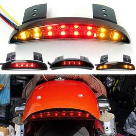 Bms-cb235aa Bms Fender Chopped Brake Stop Turn Signal Run Led Tail Light For Harley Softail Slim