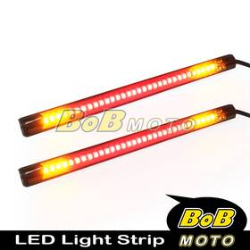 Bo-ttl501rdywx2200200001hd Bobmoto For Harley Davidson Motor Rear Brake And Turn Signal Integrated Led Light Strip X2