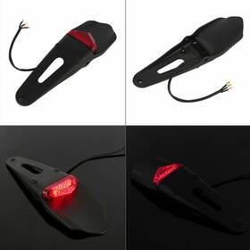 Mc-wda081-rd Br-motor Rear Fender Led Enduro Brake Tail Light New Abs Plastic Fit For Yamaha Wr250f