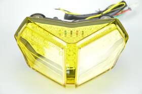 B2wd-220-int-y Bright2wheels Led Tail Light Int. Signals Ducati Superbike 08-09 1098 09-13 848 09-11 1198