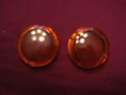 69303-02 Bullet Signal Amber Turn 2 Davidson Clear Harley Covers