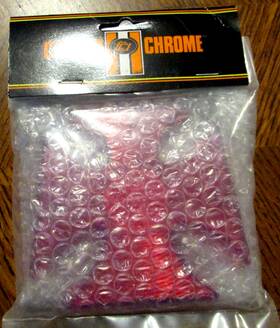 19650 Cci Tail Light Lens Red Maltese Cross # New In Package