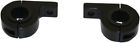Cd-175-b Custom Dynamics Tube Clamps For Led Billet Bullets Black
