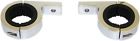 Cd-175-c Custom Dynamics Tube Clamps For Led Billet Bullets Chrome