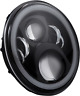 Cd-7-14-b Custom Dynamics Black Halo Headlamp With Touring Adapter