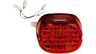 Cd-int-tl-w-r Custom Dynamics Low Profile Led Taillight With Top Window Red