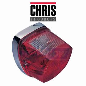 6zj9 Chris Products Mn/6zj9 Taillight Assembly For 1980-1984 Harley Davidson Fxwg Wide Glide - El