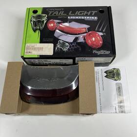 2010-1455 Ciro Lightstrike Chrome Crown Led Taillight 2014 Harley Touring Street Flh Glide