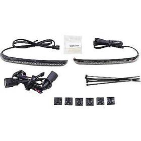 40039 Ciro Bag Blades Accent Lights Red Turn Signals For 10-13 Flhx/fltrx