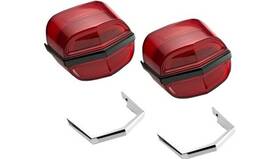 40931 Ciro Led Taillights Red Harley Davidson Ultra Glide/street Glide