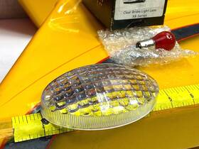 Ctl-0052 Clear 14862 Buell 02-04 Firebolt Blast Rear Taillight Brake Light Bulb And Lens