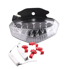 Clear Led Taillight Brake Lamp Blinker For Ducati Hypermotard 2009-2011 2012 Us