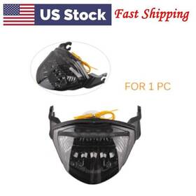 Comebuybest 330000157344 Integrated Led Tail Light Turn Signals Motor Fit Suzuki Gsxr1000 2005 2006 Smoke