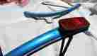 Ctl-0060-it Suzuki Vintage Blue With Reflector Bicycle Fenders Set