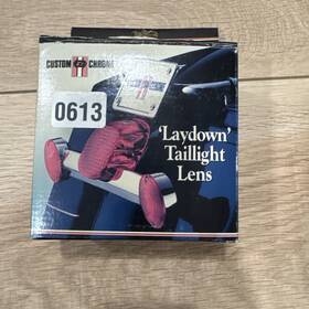 Led-27377 Custom Chrome Full Circuit Red Taillight Brake Light Assembly Harley Dyna Sportster 1999-2003