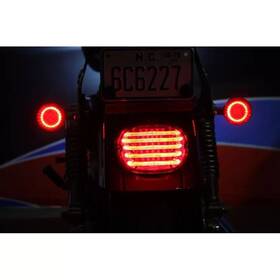 2010-1365 Custom Dynamics Tail Light Low Profile Without/ Window Smoke