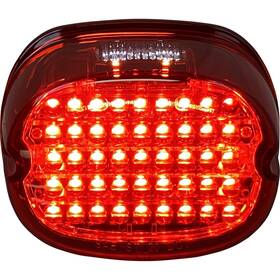2010-1435 Custom Dynamics Open Box Dynamic Harley Davidson Low Profile Led Taillight Red Top Window
