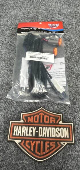 2050-0393 Custom Dynamics Harley-davidosn 14-22 Cvo Taillight Adapter Harness