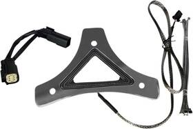 Cd-br-ss6-c Custom Dynamics Run/brake Led Backrest Light Chrome #cd-br-ss6-c Harley Davidson