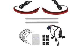 Cd-ind-spr-v2-r Custom Dynamics Low Profile Led Saddlebag Lights Red #cd-ind-spr-v2-r Indian