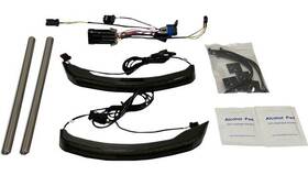 Cd-ind-spr-v2-s Custom Dynamics Low Profile Led Saddlebag Lights Smoke #cd-ind-spr-v2-s Indian