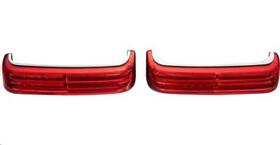 Pb-sb-ss8-cr Custom Dynamics Probeam Saddlebag Lights Chrome Red Lens